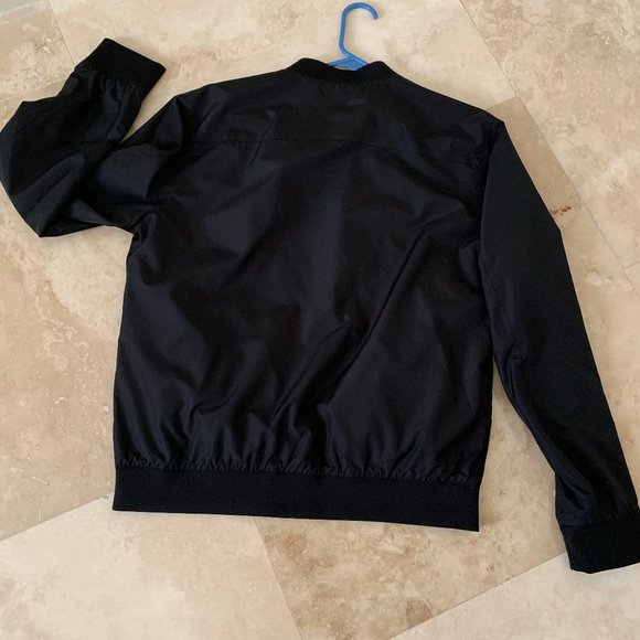 COS Reversible zip-up jacket|B& W Geo Pattern Sz S - Picture 11 of 11